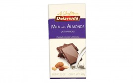 La Confiteria Delaviuda Milk with Almonds Lait Amandes  Box  100 grams